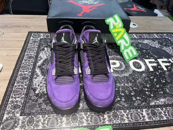 Nike Air Jordan 4 Retro "Purple" - Imagem 6