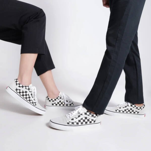 Tênis Vans Old Skool White Black - Imagem 5