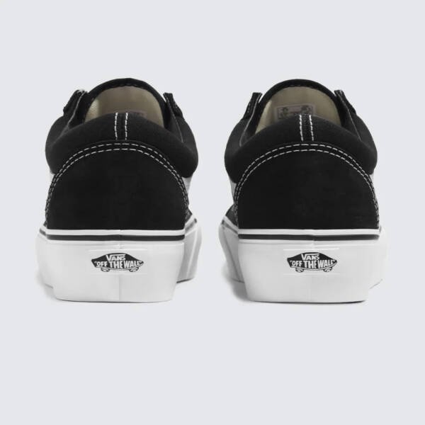 Tênis Vans Old Skool Plataforma Black White - Imagem 4