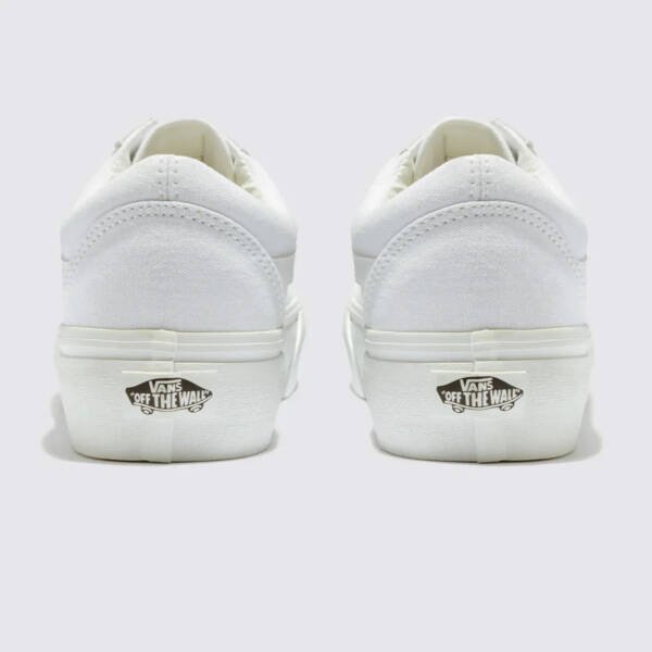Tênis Vans Old Skool Plataforma True White - Imagem 4