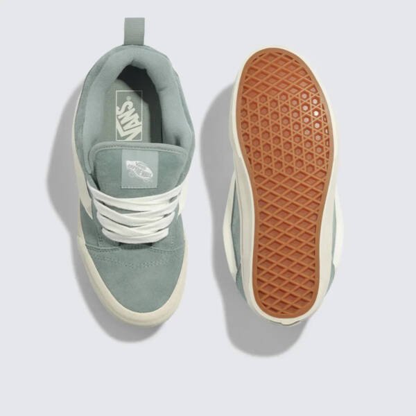 Tênis Vans Knu Skool Pig Suede Puritan Gray - Imagem 3