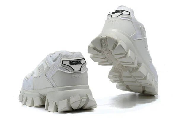 Prada Cloudbust Thunder Knit White - Imagem 3