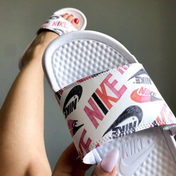 Chinelo Nike - Benassi JDI Print Floral - Imagem 4