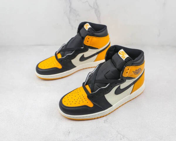 Jordan 1 Retro High Taxi Yellow Toe - Imagem 4