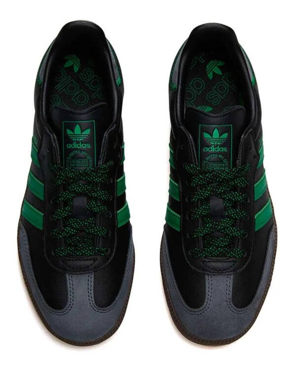 Tênis adidas Samba Og Feminino Black-Verde - Imagem 4
