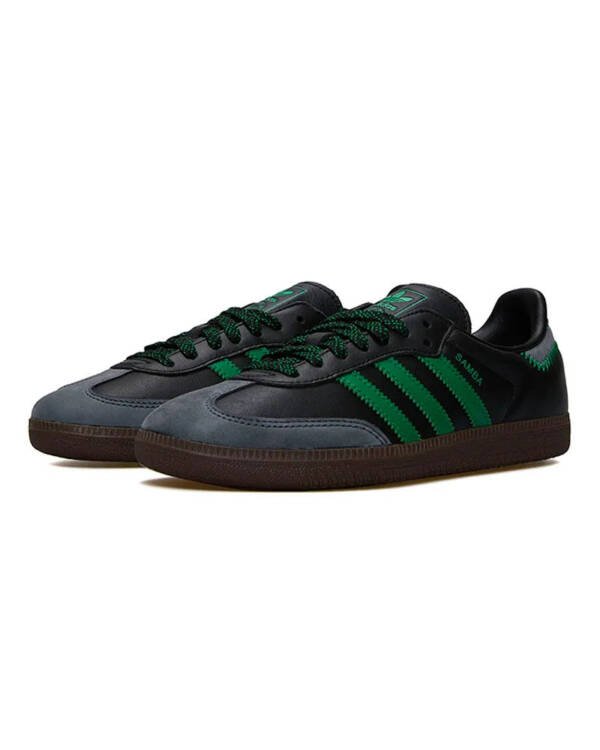 Tênis adidas Samba Og Feminino Black-Verde - Imagem 2
