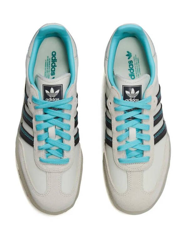 Tênis adidas Samba Og Feminino Bege-Azul - Imagem 4