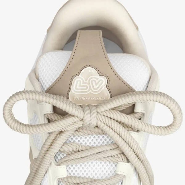 Louis Vuitton LV Skate Sneaker Beige White - Imagem 4