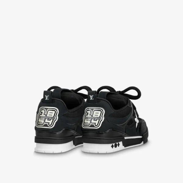 Louis Vuitton LV Skate Sneaker Black White - Imagem 5