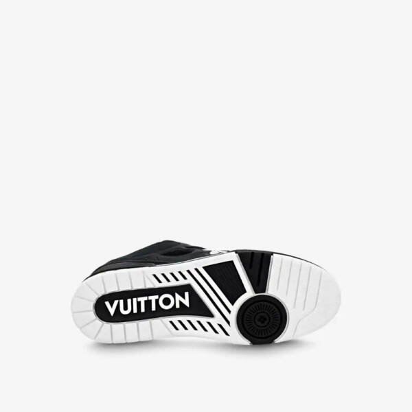 Louis Vuitton LV Skate Sneaker Black White - Imagem 6