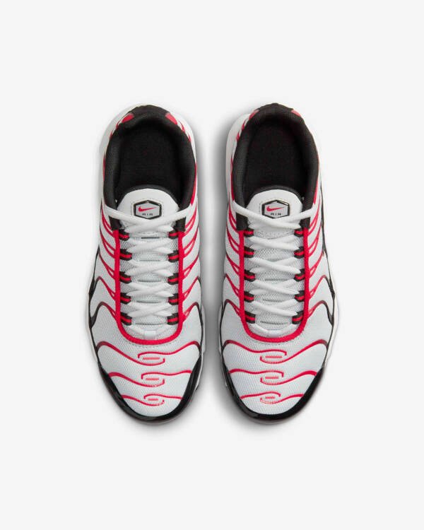 Nike Air Max Plus Tn -  Pure Platinum University Red - Imagem 4