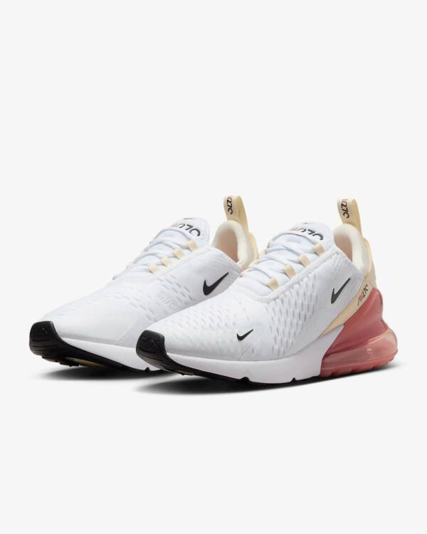 Nike Air Max 270 White/Pale Ivory - Imagem 4