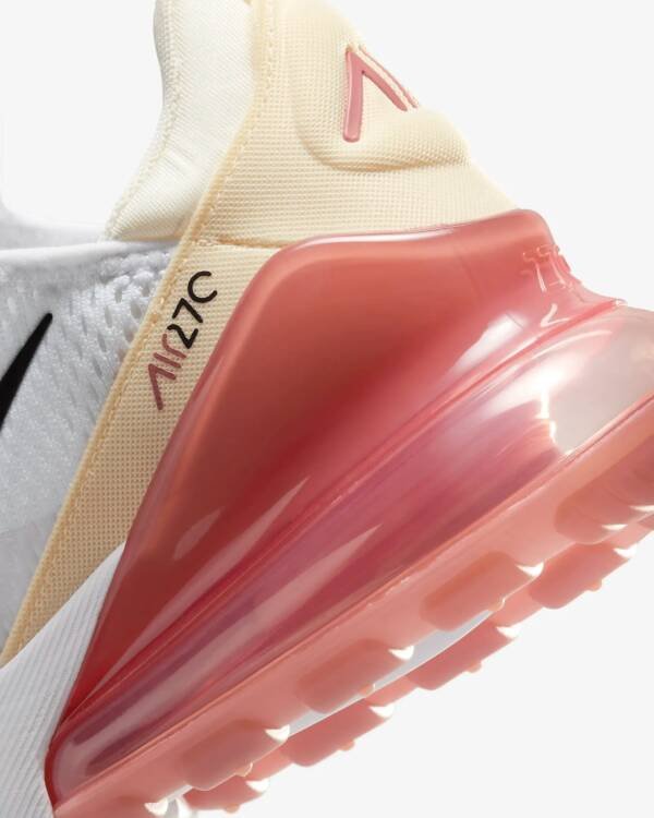 Nike Air Max 270 White/Pale Ivory - Imagem 7