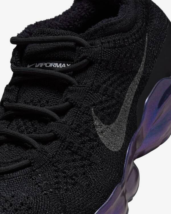 Nike Air VaporMax 2023 Flyknit Black/Metallic - Imagem 6