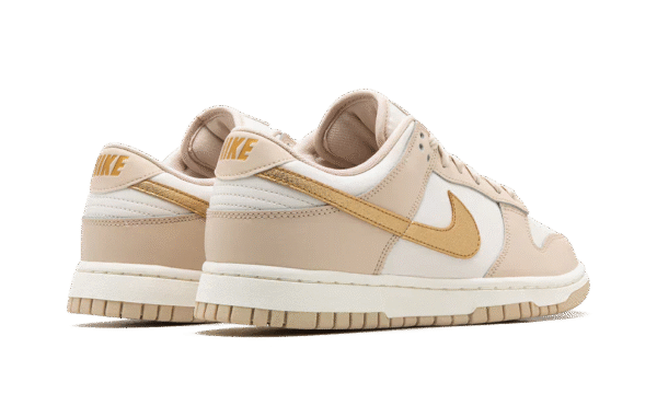 Nike Dunk Low Phantom Metallic Gold - Imagem 3