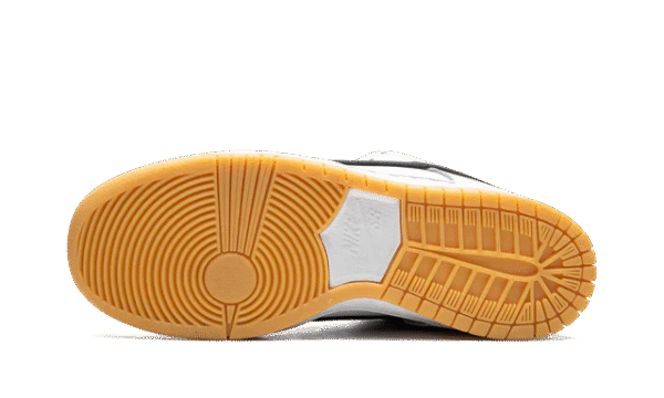Nike SB Dunk Low Orange White Label Black - Imagem 6