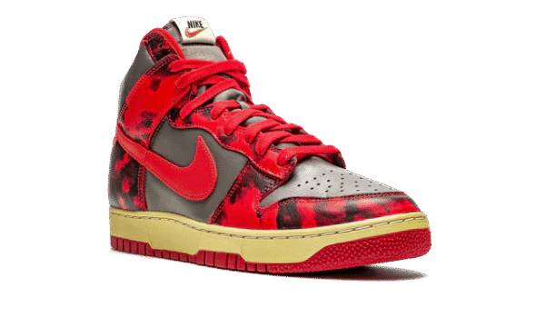 Nike Dunk High Red Acid Wash - Imagem 4