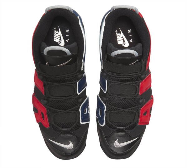 Tênis Nike Air More Uptempo 'Navy and Red' - Imagem 7