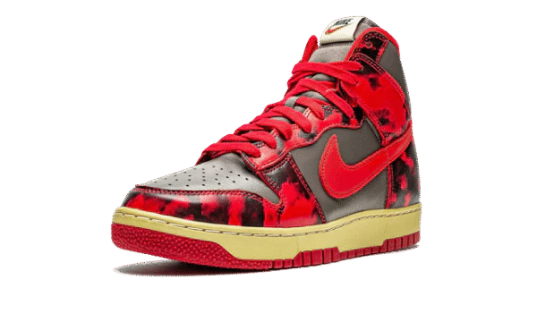 Nike Dunk High Red Acid Wash - Imagem 5