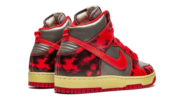 Nike Dunk High Red Acid Wash - Imagem 3